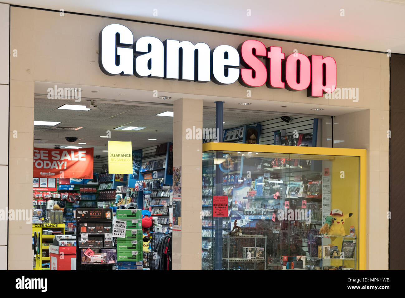 Gamestop Stock Photo