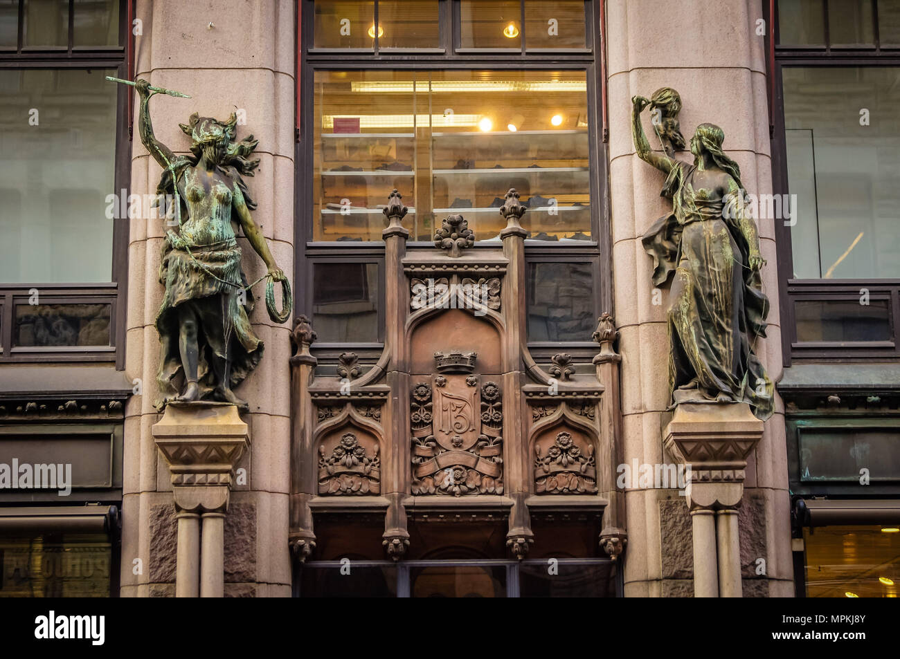 Sculptures in the streets of Helsinki in Finland Stock Photo - Alamy