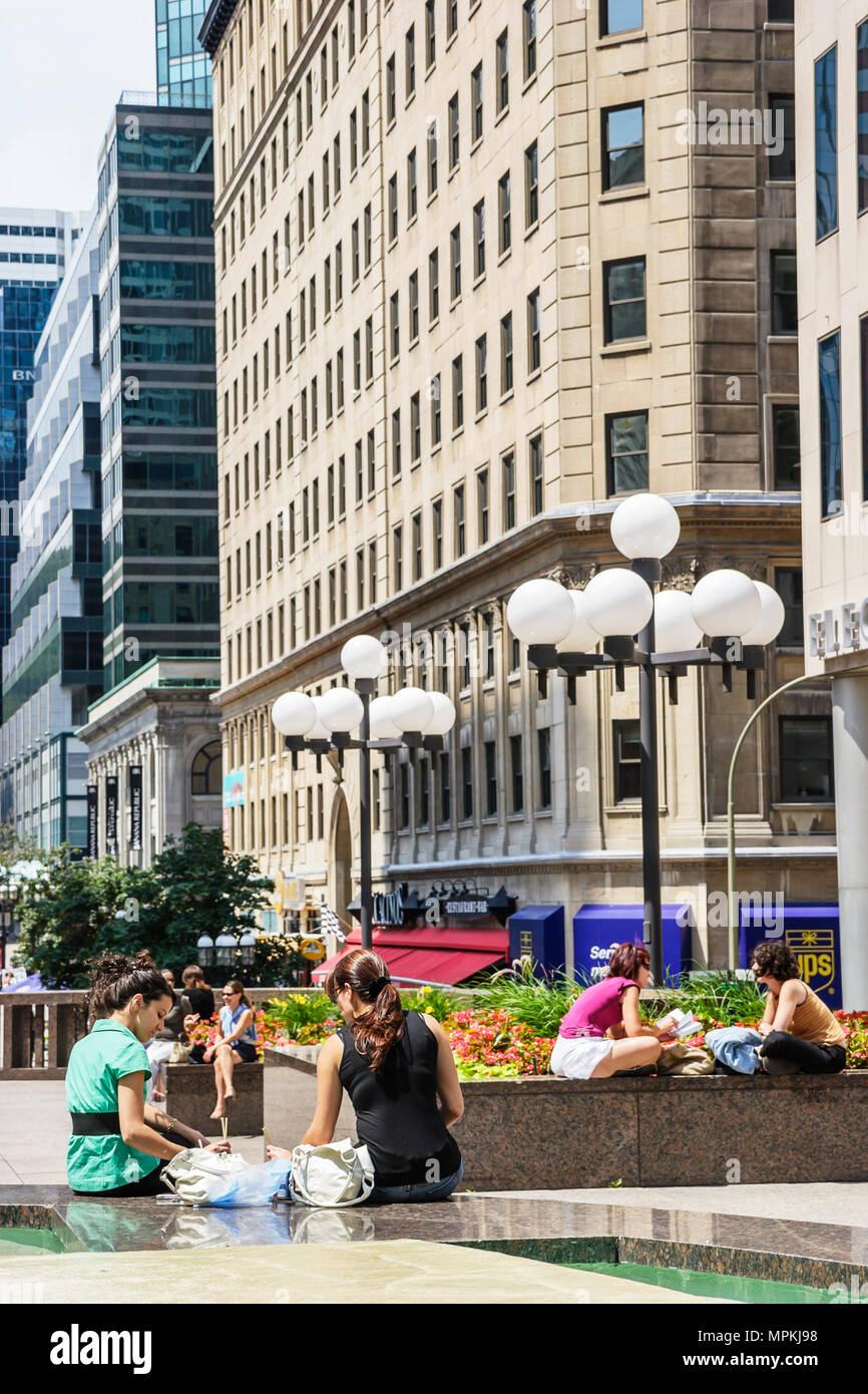 Montreal Canada,Quebec Province,Avenue McGill College,school,campus