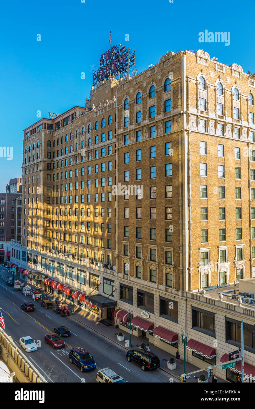 The Peabody hotel in downtown Memphis, Tennessee Stock Photo Alamy