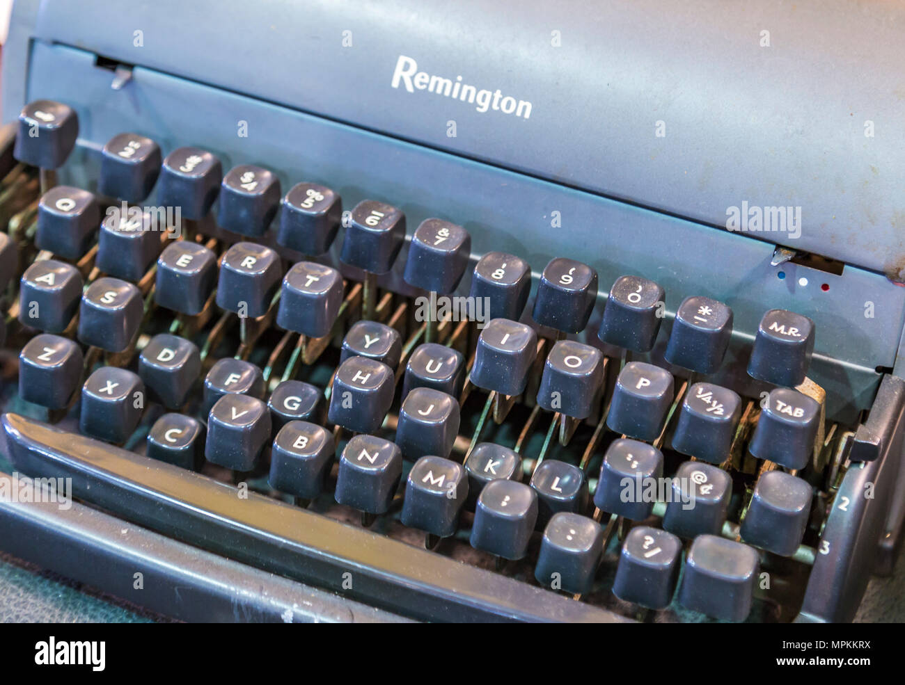 Antique Remington typewriter Stock Photo Alamy