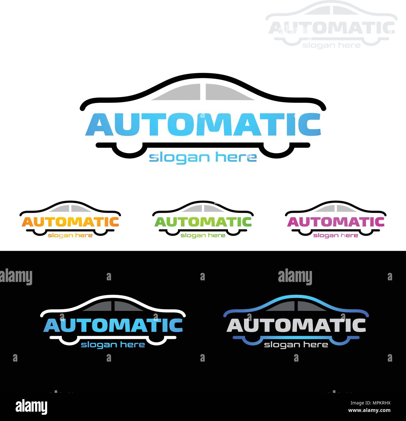 Sport cars rental Stock Vector Images Alamy