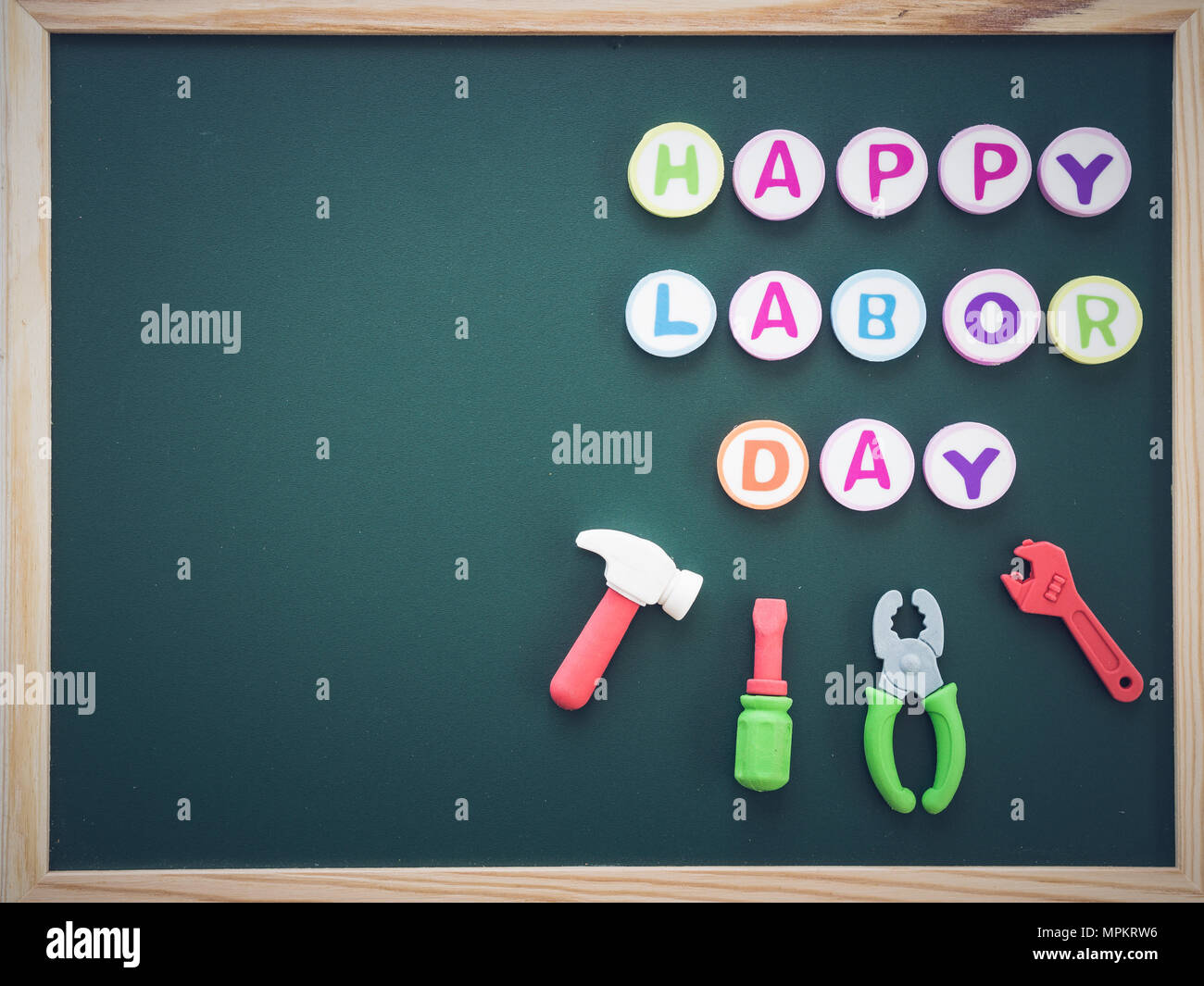 Labor Day Background Concept Jeans Many Handy Tools With Labor Day Text On Jeans Background Top View Stock Photo Alamy