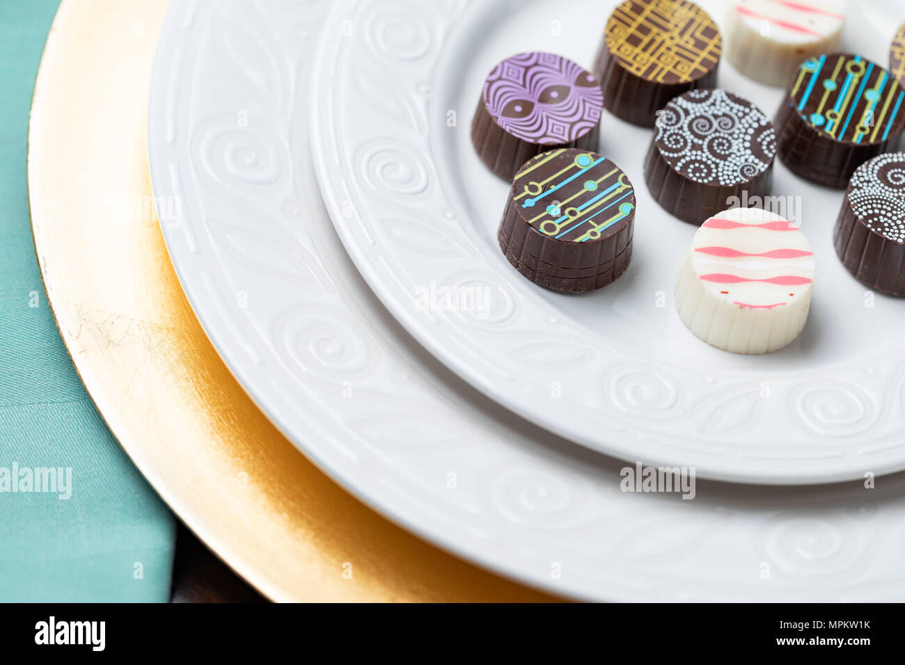 fine chocolate candy