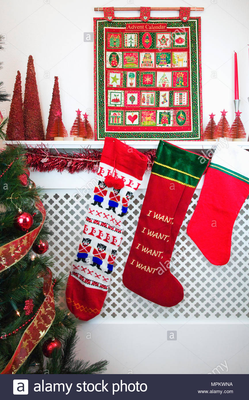 christmas tree and room decorations with a home made advent calendar made from fabric - Christmas Decorations Made With Fabric christmas tree and room decorations with a home made advent calendar made from fabric - Christmas Decorations Made With Fabric