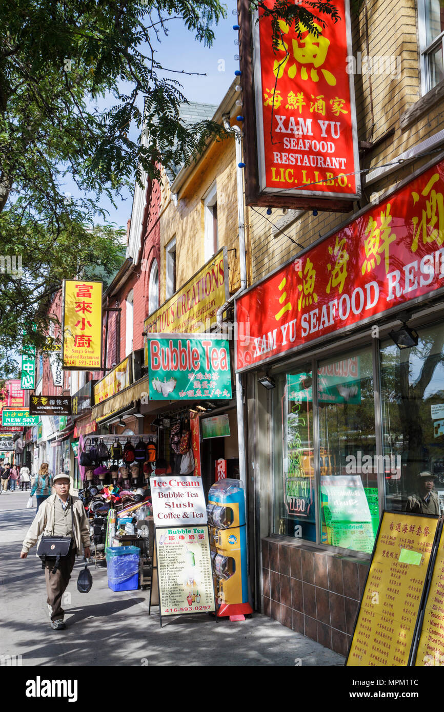 Toronto Canada,Spadina Avenue,Chinatown,ethnic neighborhood,restaurant