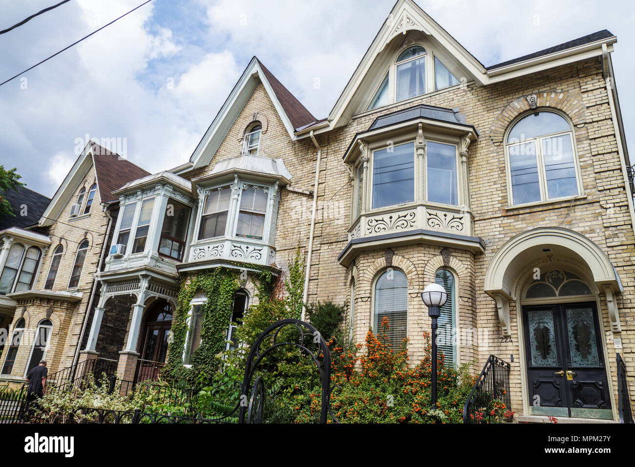 Toronto Canada Ontario Cabbagetown Historic Neighborhood Irish