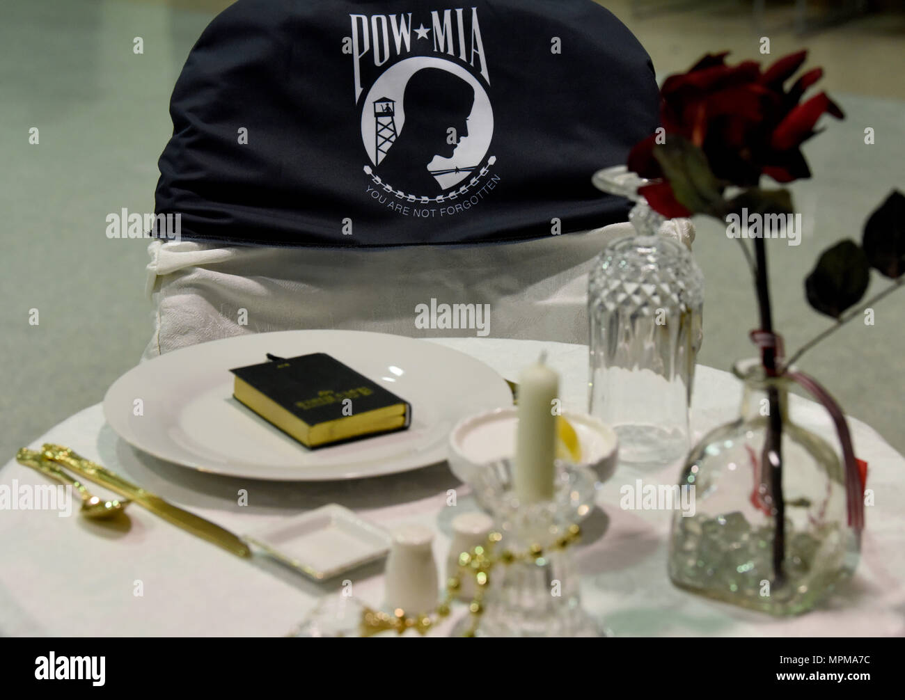 The Missing Man Table Displayed At The 2nd Annual 50th