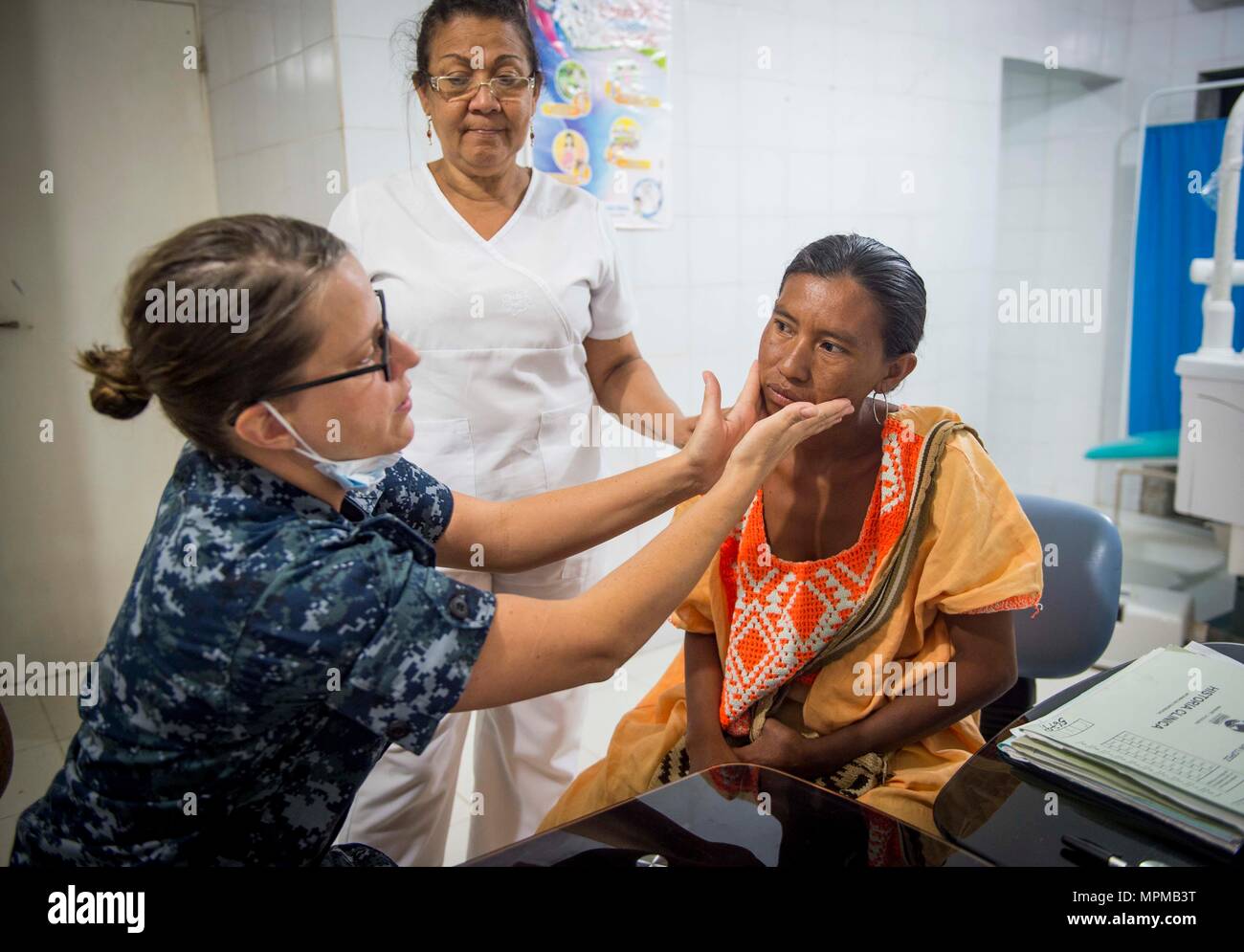 170327NYL073065 MANAURE, Colombia (March 27, 2017) Lt. Paula