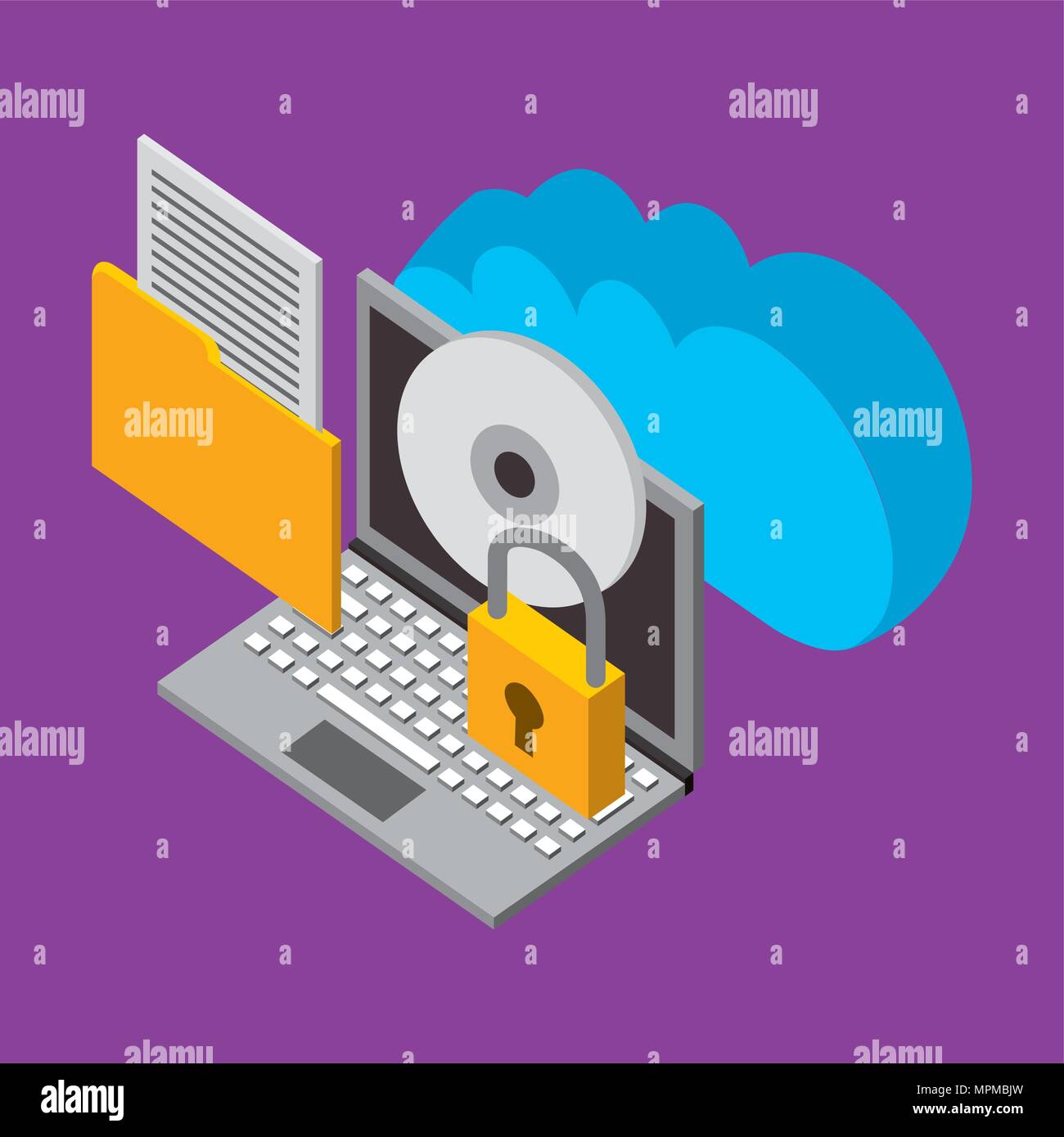 cloud computing storage Stock Vector Image & Art Alamy