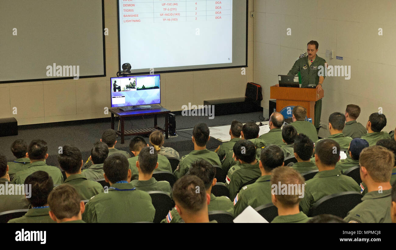 Over 100 members of the Royal Thai air force (RTAF), Republic of ...