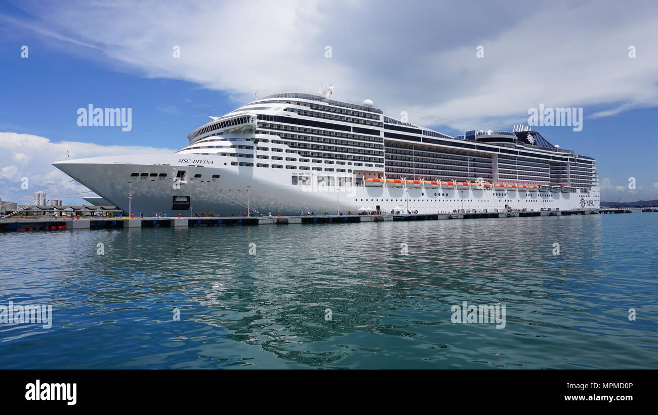 Caribbean Cruise Stock Photo