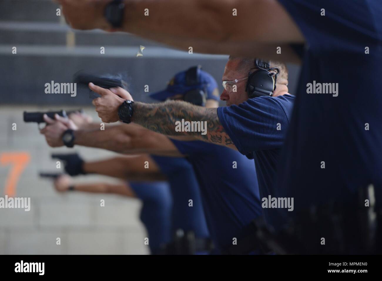 Petty Officer 1st Class Dan Brooks, a maritime enforcement specialist