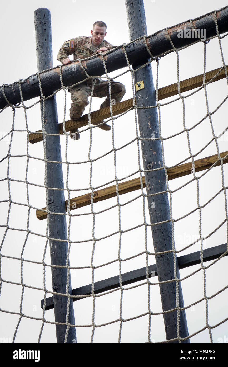 After rope climbing and traversing "The Tough One" during the