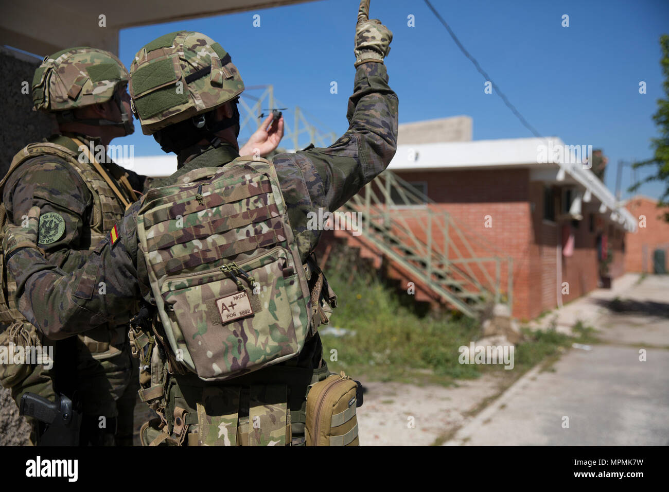 Spanish 2nd Special Operations Group “Granada” members prepare to ...