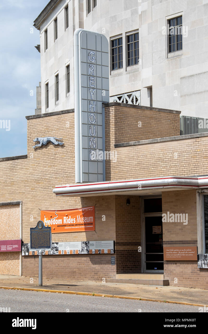 Freedom Rides Museum, Historic Greyhound bus station commemorating