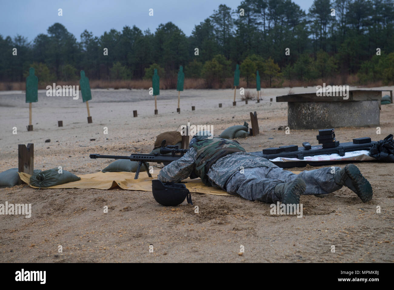 The commander of Joint Base McGuire-Dix-Lakehurst conducted live-fire ...