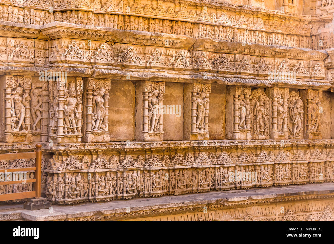 God And Goddesses Sculptures At Stepwell Rani Ki Vav An Intricately god-and-goddesses-sculptures-at-stepwell-rani-ki-vav-an-intricately