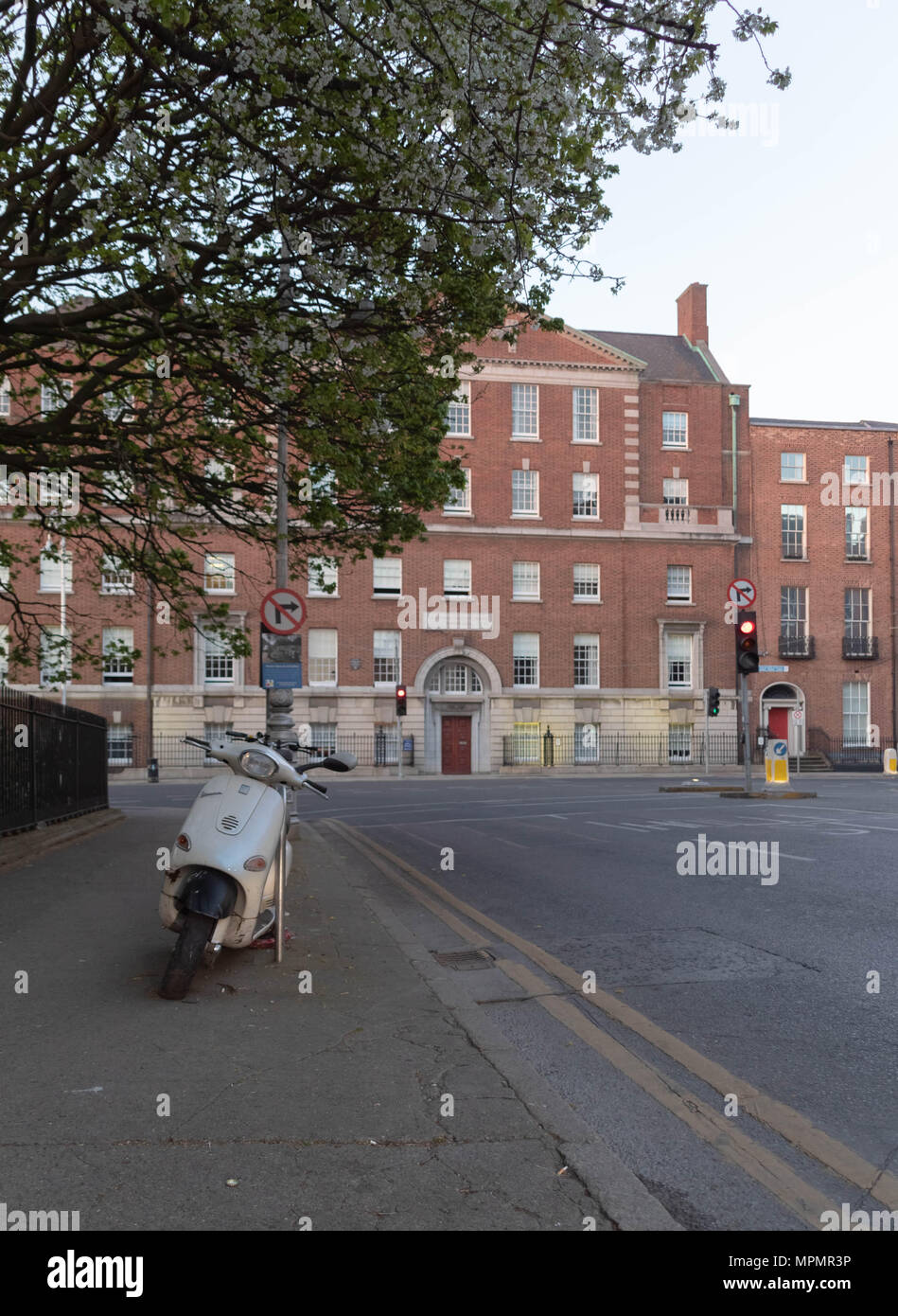 National Maternity Hospital Holles Street, Dublin, Ireland, scooter on
