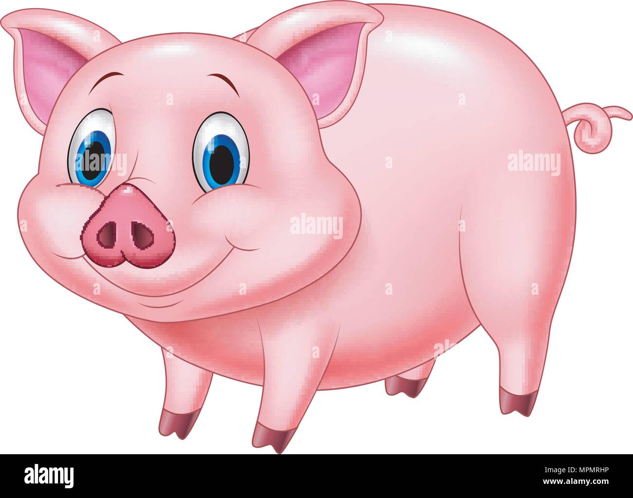 Cartoon pig character Stock Vector Image & Art Alamy