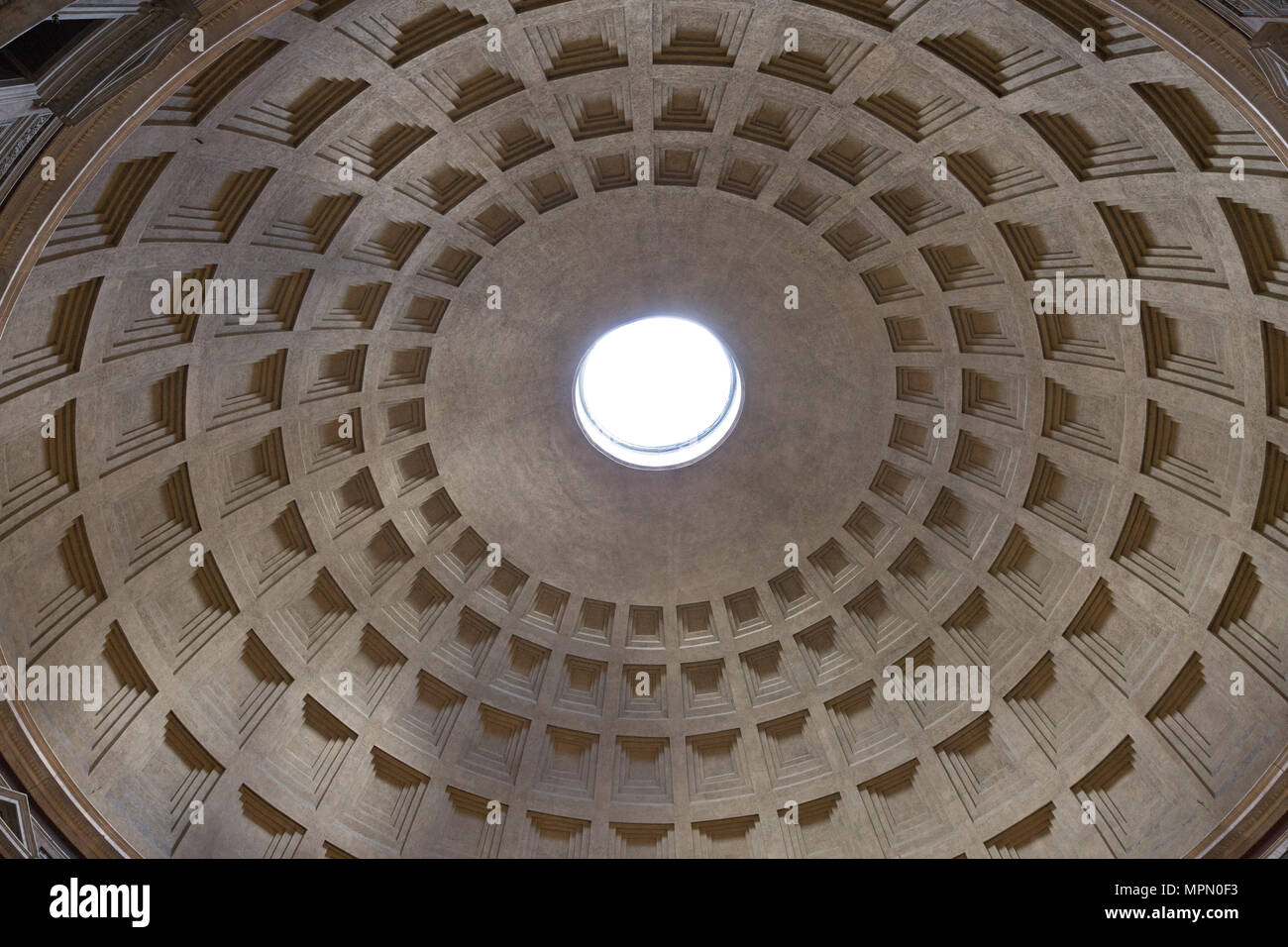 Pantheon Rome Italy, scene Stock Photo