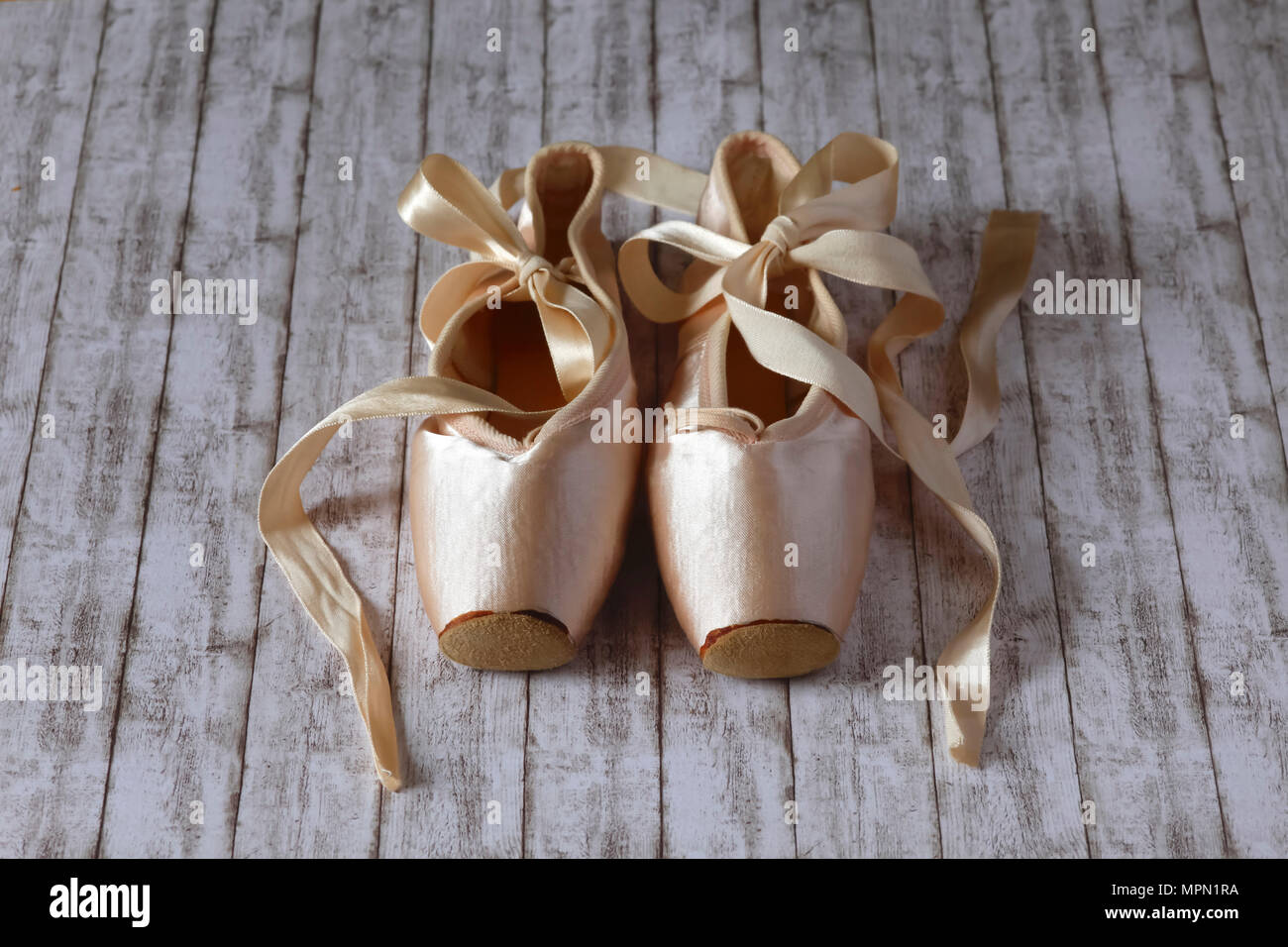 Ballet shoes Stock Photo