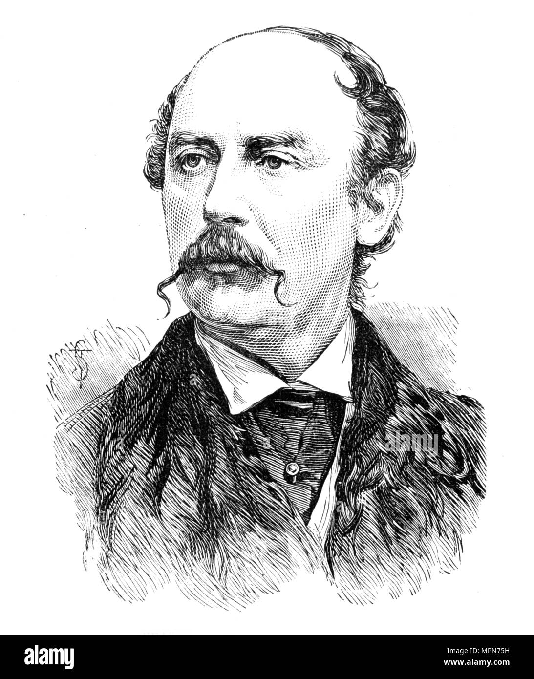 'Colonel Weatherley', c1880. Artist: Unknown. Stock Photo
