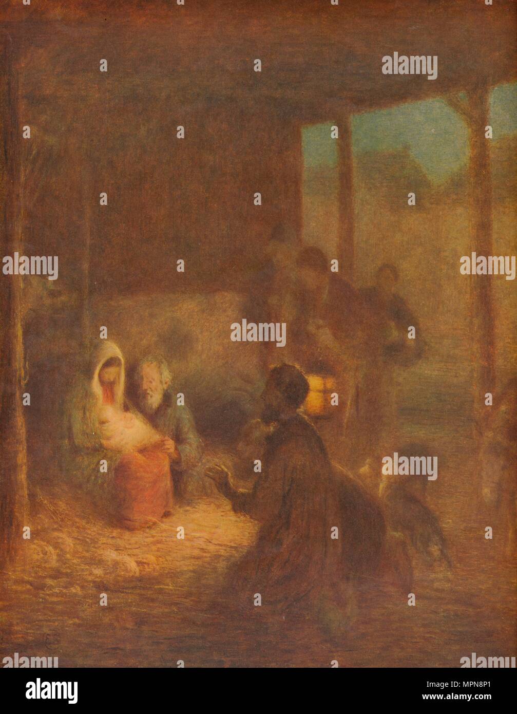 There Was No Room In The Inn C1910 1911 Artist Edward