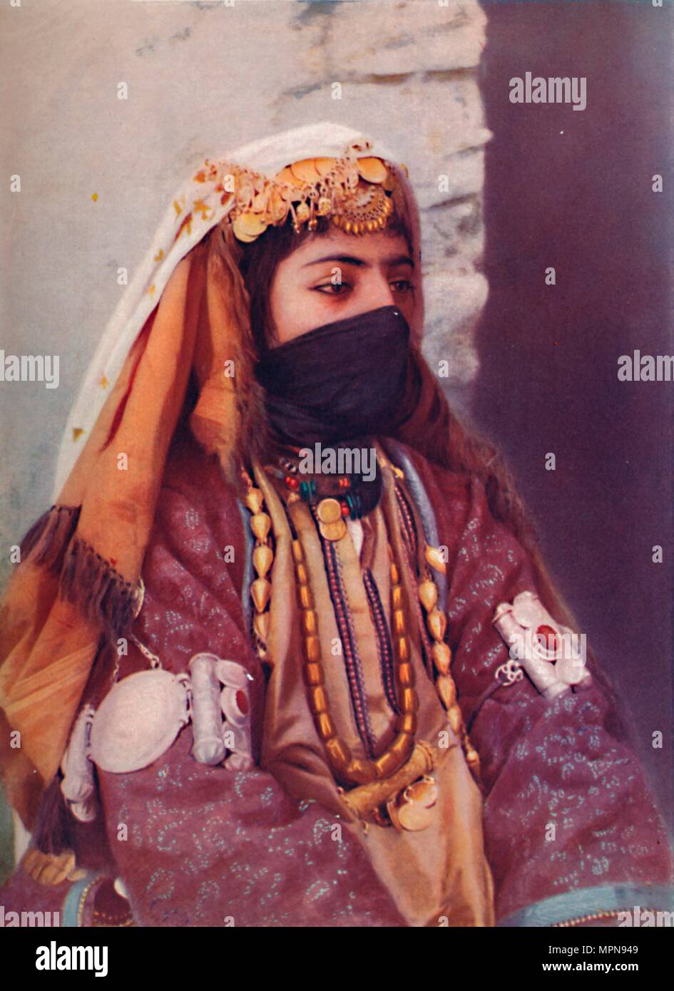 A Persian lady, 1902. Artist: Unknown. Stock Photo