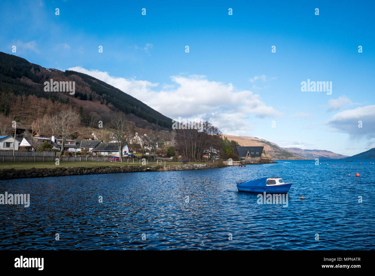 Loch Earn , Scotland Stock Photo