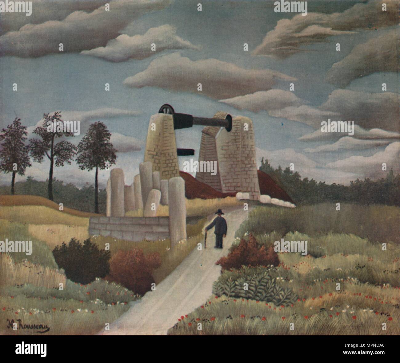 'The Quarry', 1923. Artist: Henri Rousseau Stock Photo - Alamy