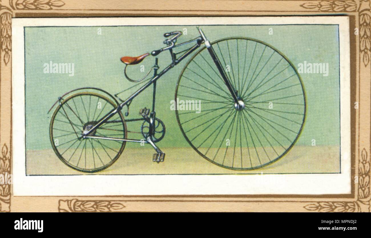 evolution de la bicyclette english