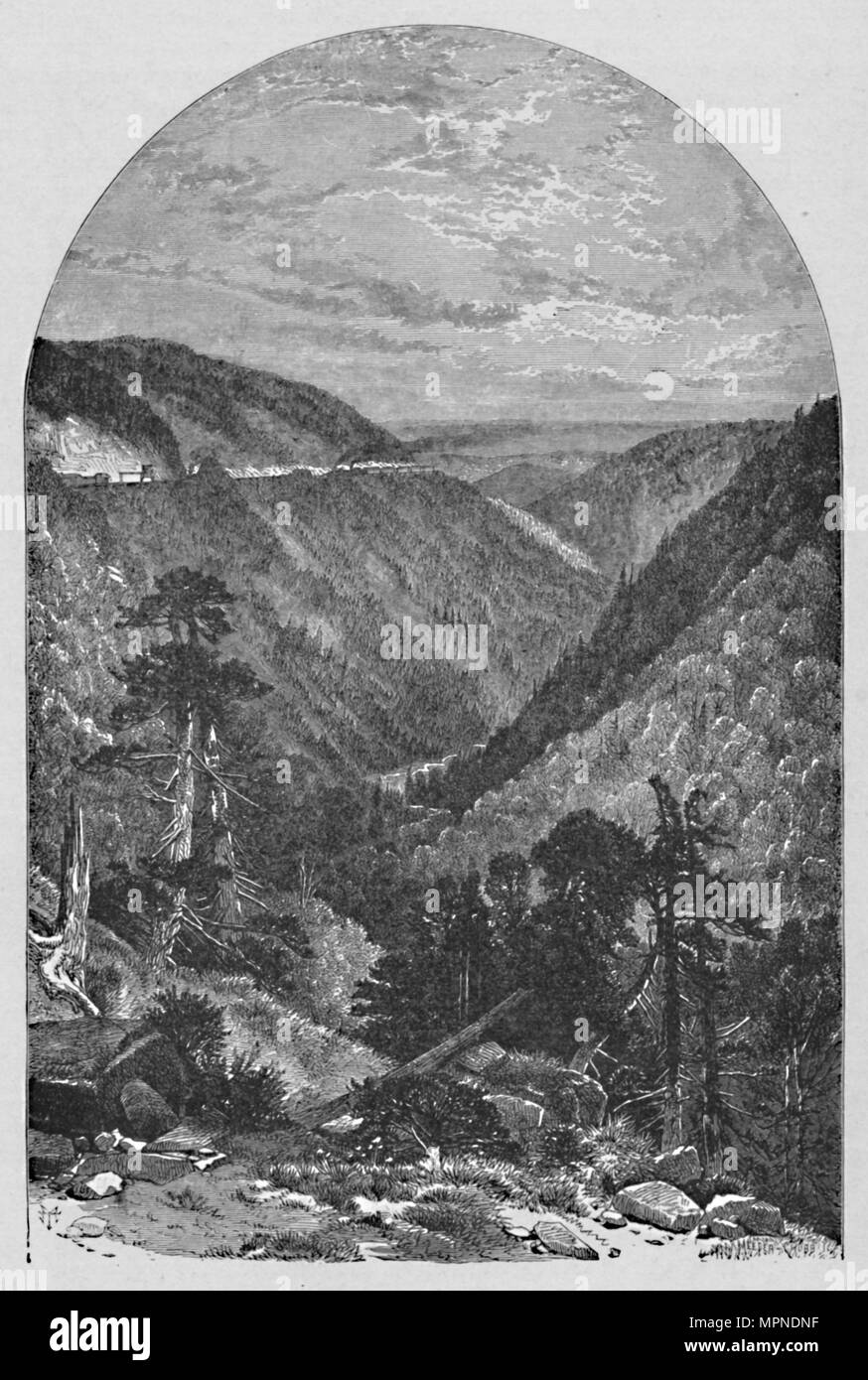 'View at Allegrippus', 1883. Artist: Meeder & Chubb. Stock Photo