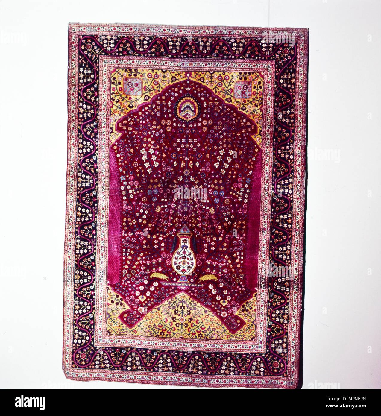 Persian Art Prayer Rug main image 1