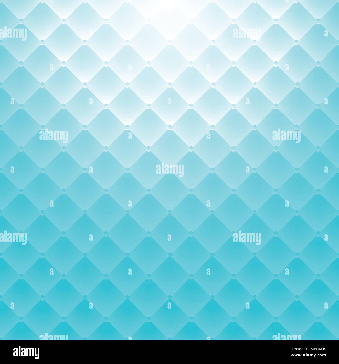 Abstract backgroud blue square pattern. Luxury sofa texture. Vector illustration Stock Vector