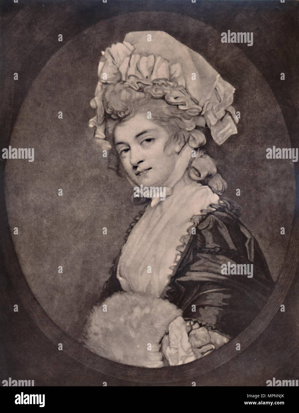 Mary 'Perdita' Robinson, English actress, c1781 (1894). Artist: John Raphael Smith. Stock Photo