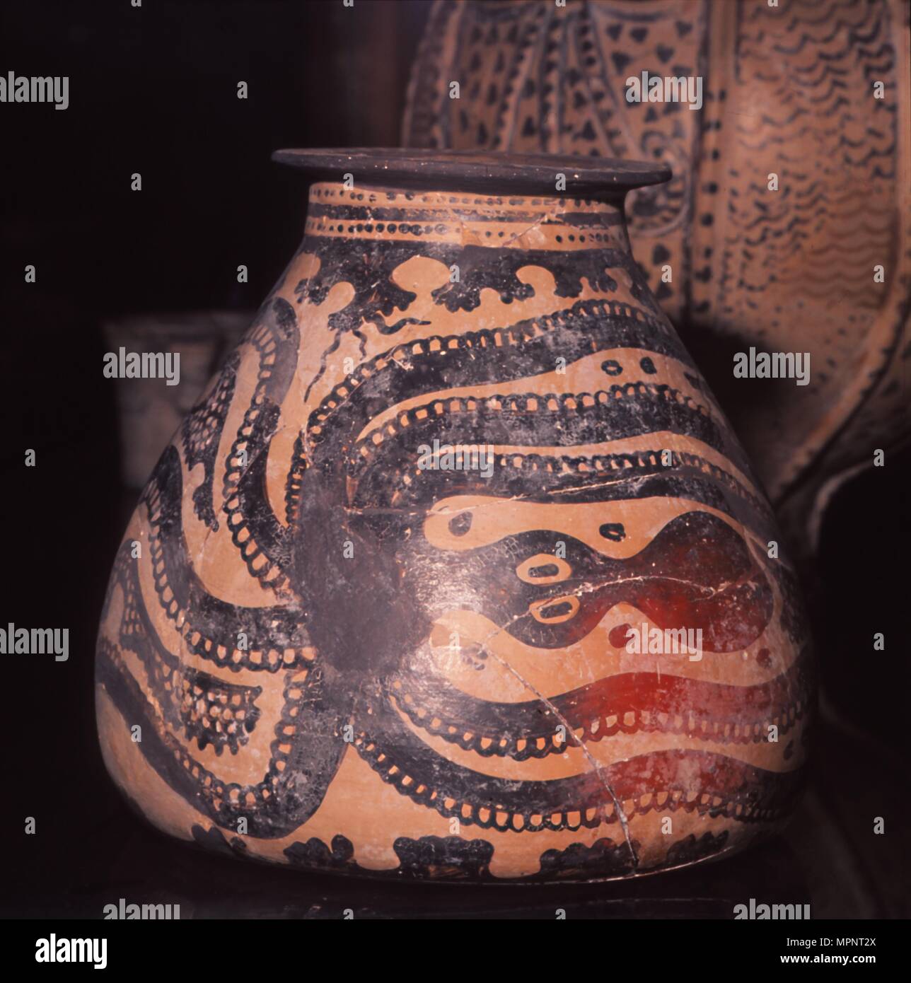 Octopus Vase From Heraklion Museum Crete Minoan C1500 Bc Artist