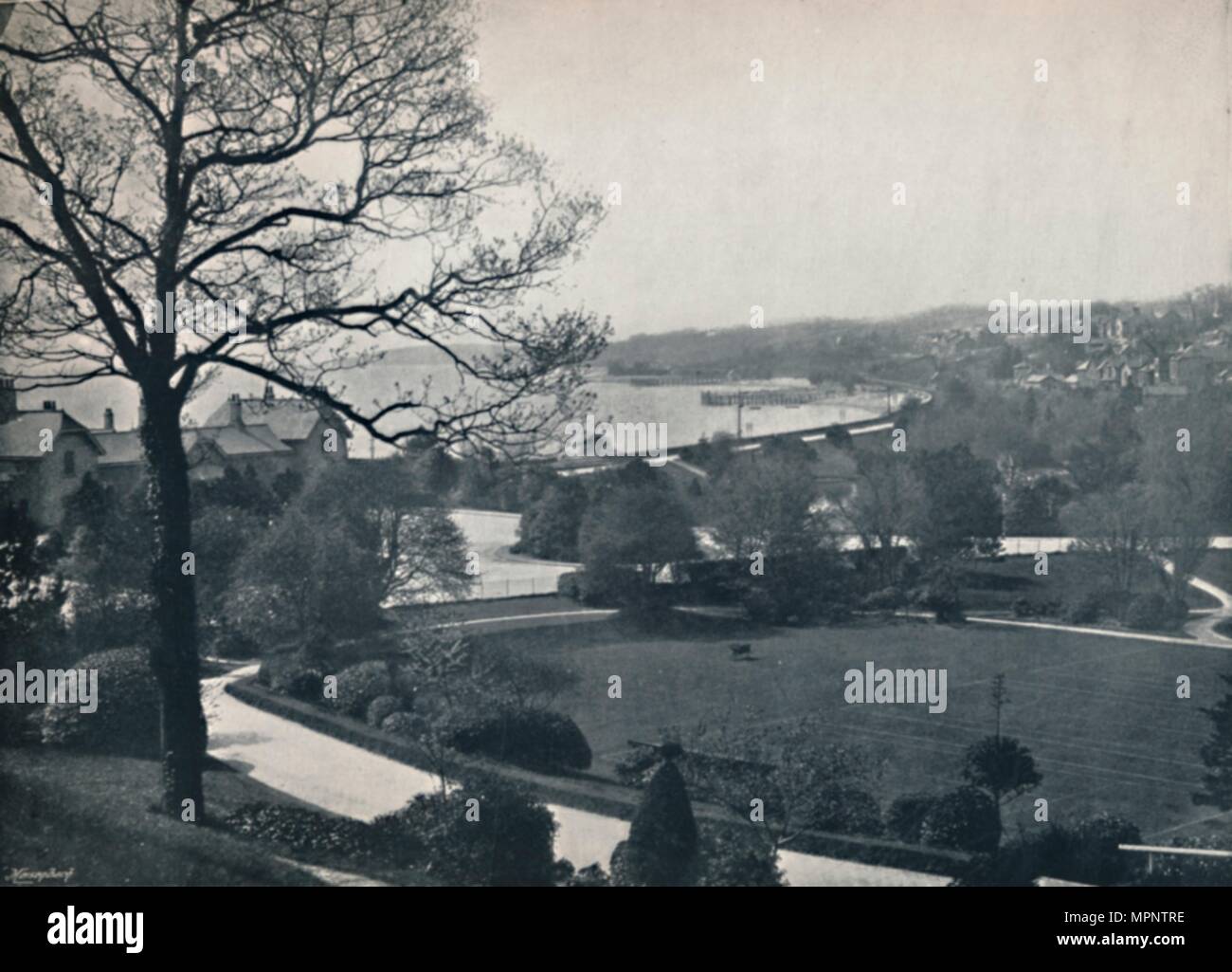 'Grange - View from the Gardens', 1895. Artist: Unknown Stock Photo - Alamy