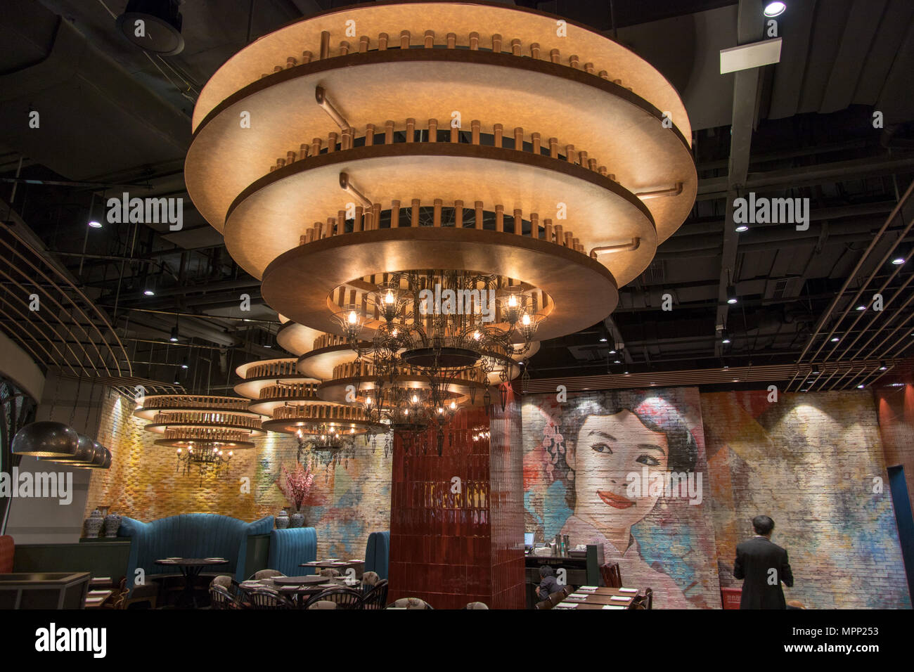 May 24 2018 Shanghai China 24th China Shanghai 24th May 2018 P F Chang S Bistro Opens In Is An Asian Themed Us