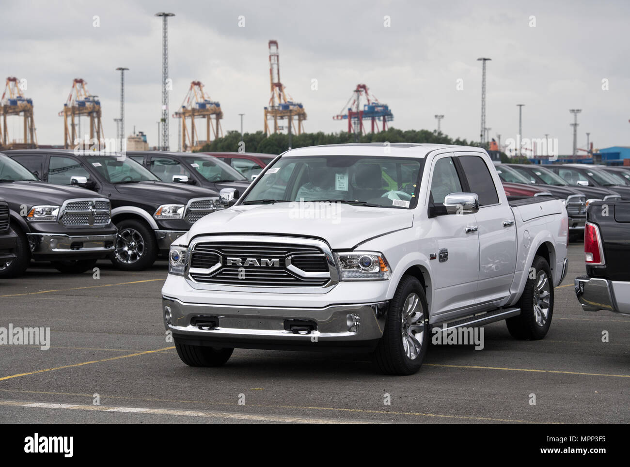 New Vehicles 2017 >> Bremerhaven Germany 12th June 2017 New Vehicles Of Us New Vehicles 2017 >> Bremerhaven Germany 12th June 2017 New Vehicles Of Us