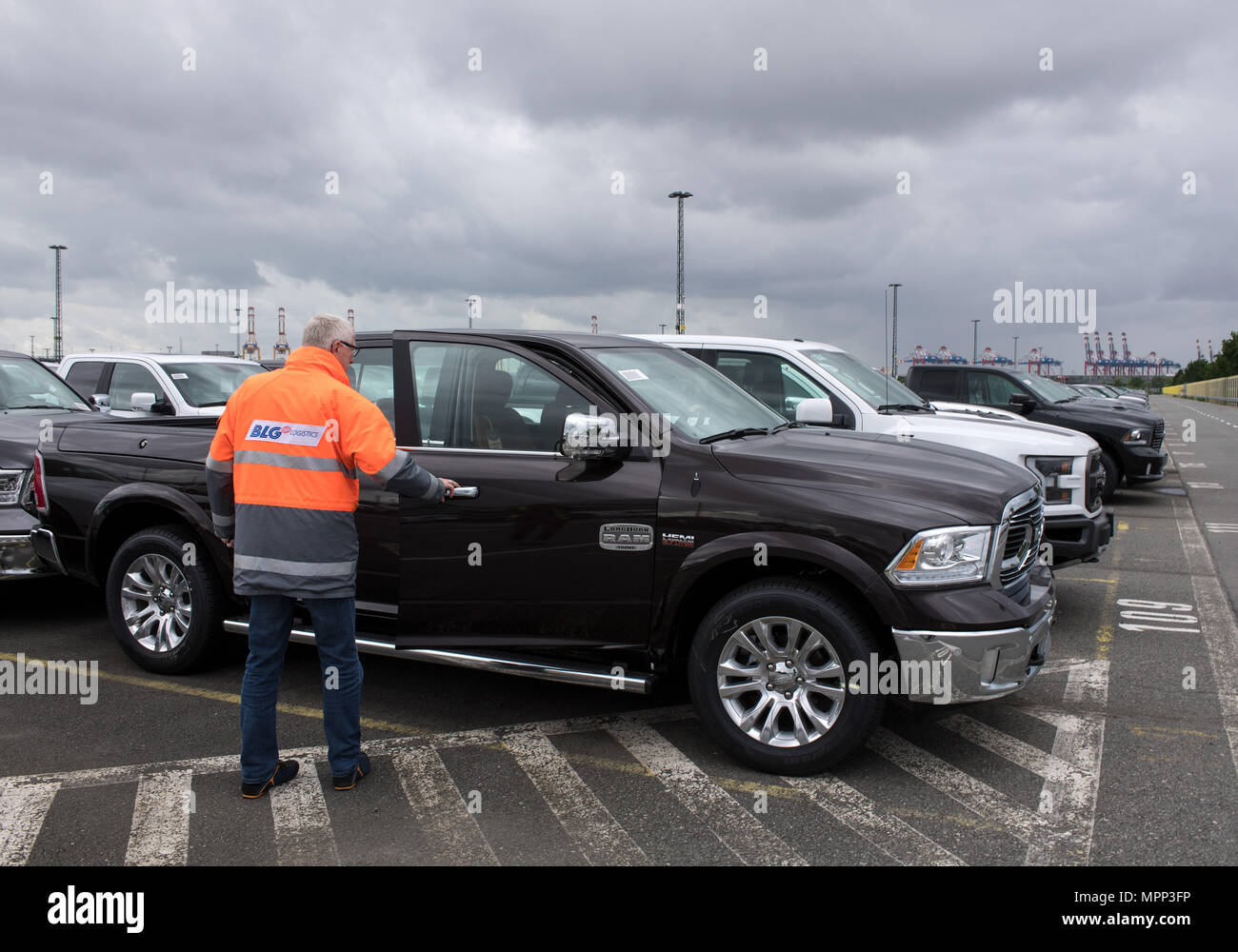 New Vehicles 2017 >> Bremerhaven Germany 12th June 2017 New Vehicles Of Us New Vehicles 2017 >> Bremerhaven Germany 12th June 2017 New Vehicles Of Us