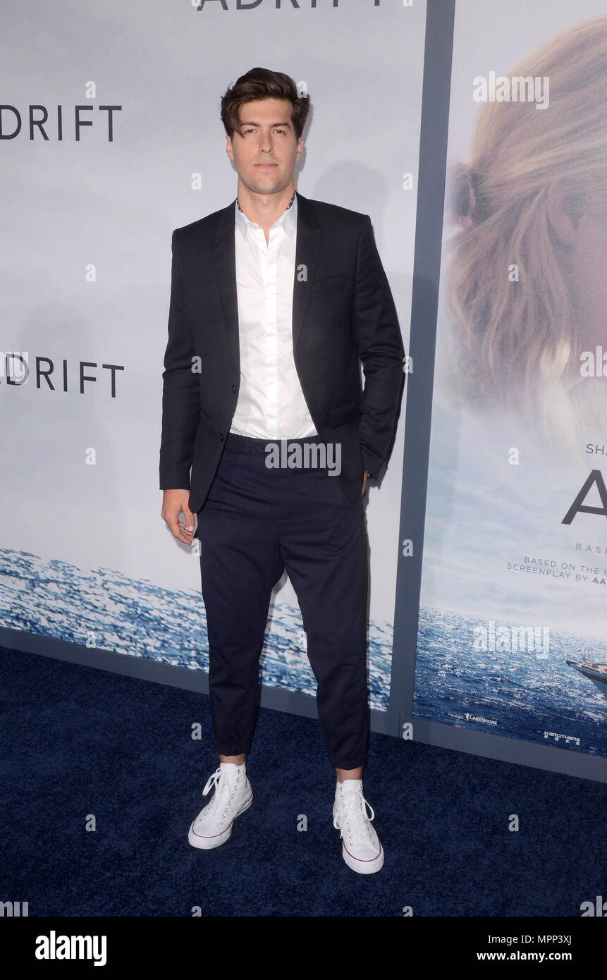 Los Angeles, Ca, USA. 23rd May, 2018. Andrew Duplessie at the premiere ...