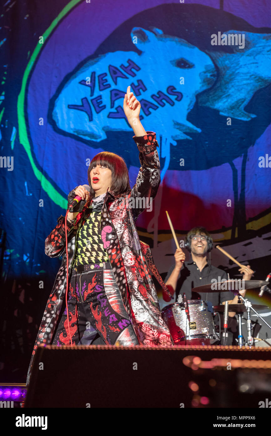 Singer Karen Lee Orzolek, better known by her stage name Karen O