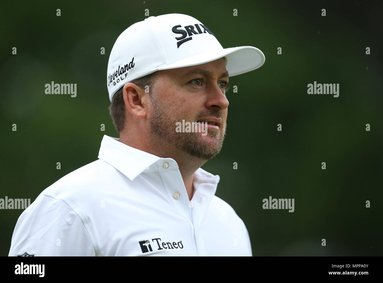 Wentworth Golf Club, Surrey, UK. 24th May 2018. Graeme McDowell of Norther Ireland during the Day 1 of the BMW PGA Championship at Wentworth Golf Club on May 24, 2018 in Surrey, England Credit: Paul Terry Photo/Alamy Live News Stock Photo