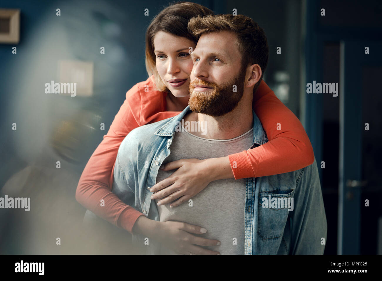 Women together arms embracing hi-res stock photography and images - Alamy