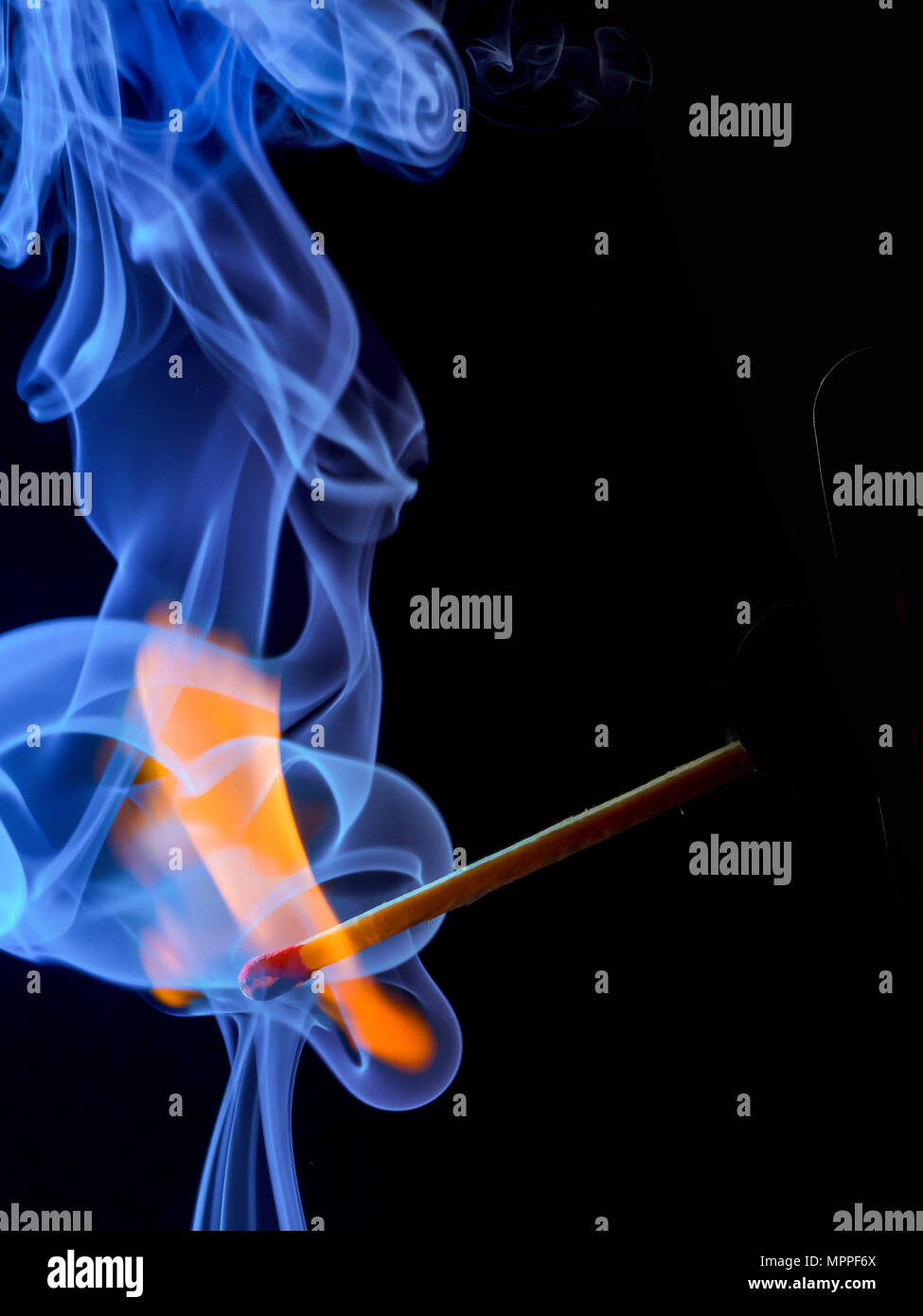 Light a match Stock Photo Alamy