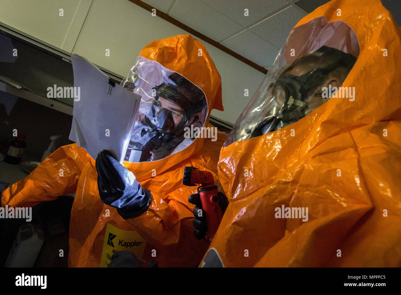 Level c hazmat suit hires stock photography and images Alamy