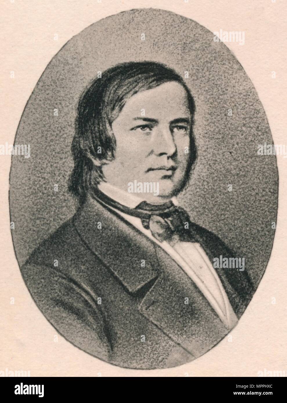 'Schumann.', 1895. Artist: Thomas Bauer. Stock Photo
