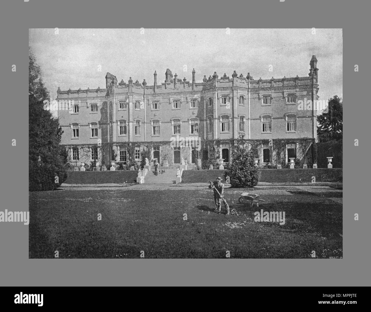 Victorian manor house Black and White Stock Photos & Images Alamy