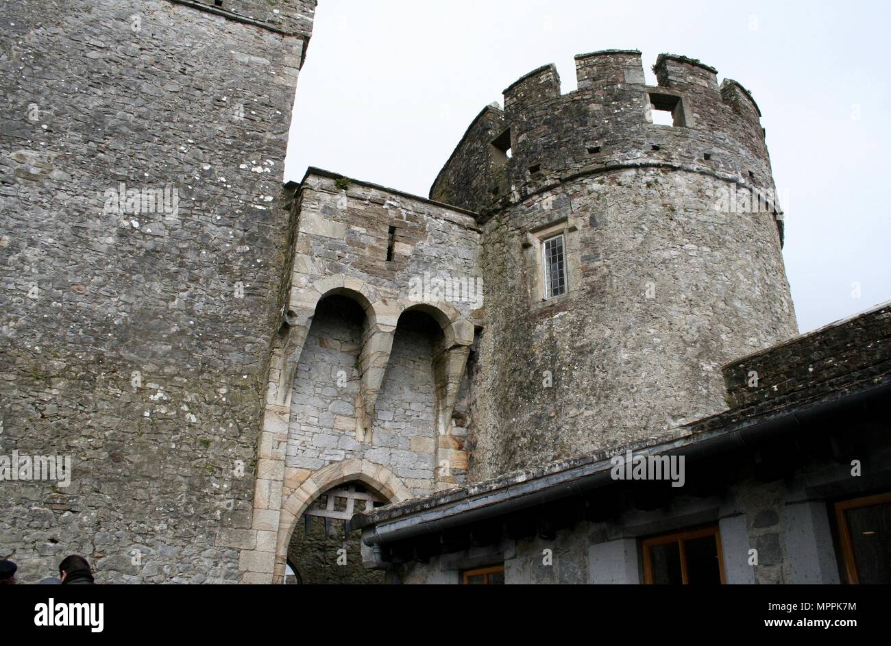 Cahir Castle, Town of Cahir, County Tipperary, Ireland Stock Photo